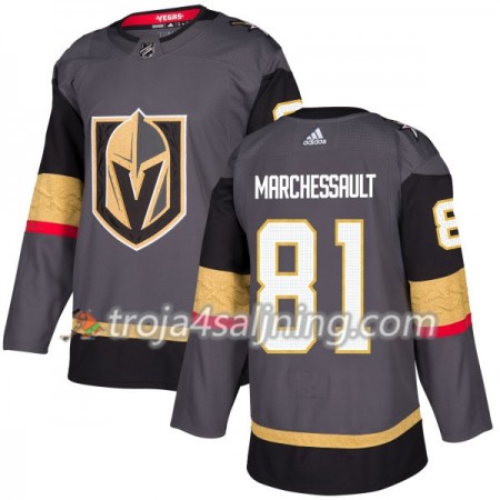 Vegas Golden Knights tröja Jonathan Marchessault 81 Adidas 2017-2018 Grå Authentic - NHL Tröjor Herr Vegas Golden Knights tröja Jonathan Marchessault 81 Adidas 2017-2018 Grå Authentic - NHL Tröjor Herr